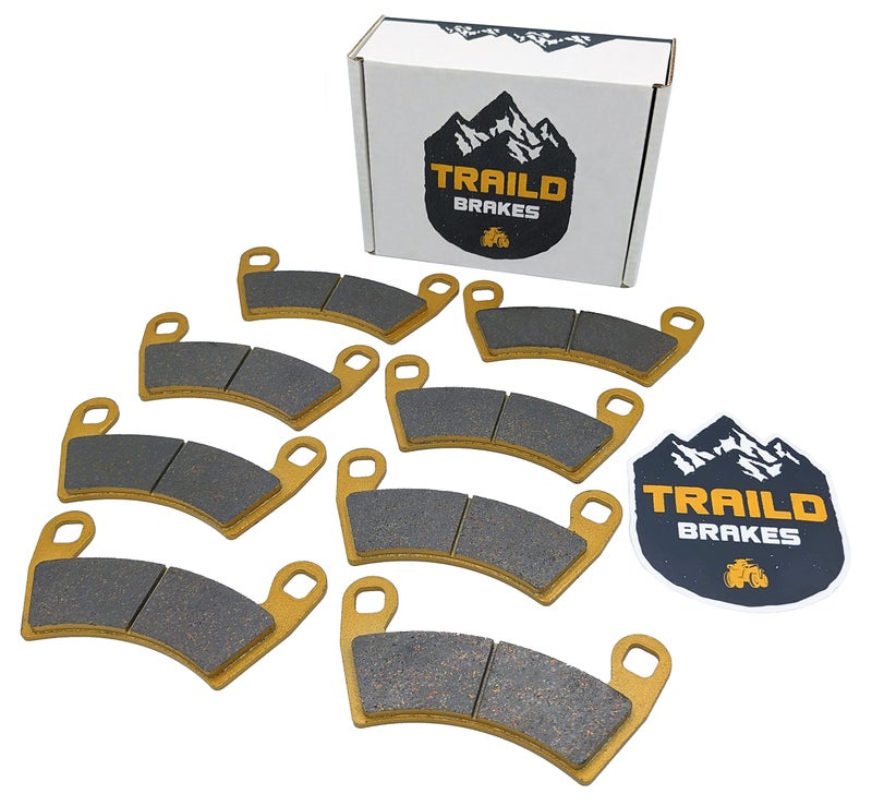 Traild Polaris RZR XP 1000/XP 4 1000/RS1/4 XP 900 2012-2023 Ceramic Brake Pad Set Front & Rear - Image 1